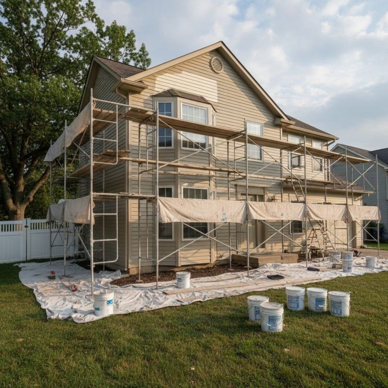 Aluminum Siding Painting in Greeley, CO