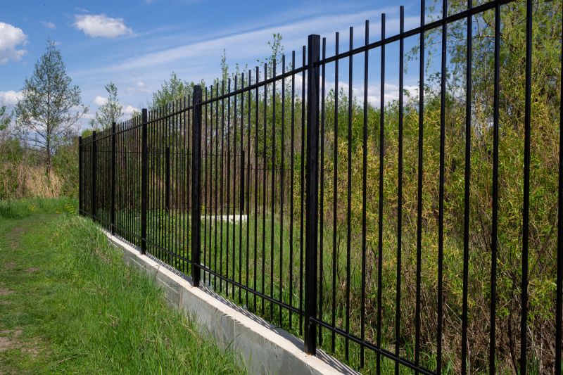 Abstract Fence Murals